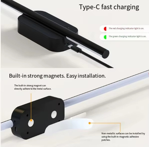 Appliques murales rechargeables améliorées 5400 mAh, éclairage <span class=keywords><strong>pour</strong></span> tableaux avec télécommande, lumière <span class=keywords><strong>murale</strong></span> LED 3CCT <span class=keywords><strong>pour</strong></span> salon, chambre et miroir - Product Image 3