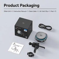 Support de chargeur de voiture sans fil magnétique QL2.2 25W à charge rapide avec refroidissement TEC et lumière LED pour Phone17 18 - Prix usine