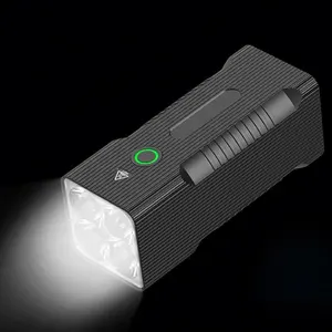 סופר מואר 8000 לום נייד LED פנס BT 60 מובנה 18650 USB טעינה חיצוני קמפינג תאורה טקטי לפיד