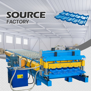 소스 공장은 고급 완전 자동 유약 타일 롤 성형 기계의 맞춤 제작을 지원합니다 - Product Image 1