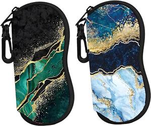 Xinhe sf מפעל לצלילה נייד מותאם אישית בד ניאופרן רוכסן מודפס משקפי שמש עמיד למים משקפיים רכים שקית נשלחים במהירות - Product Image 6