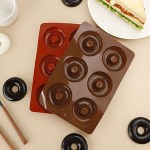 Molde de Silicona para Pastel en Forma de Media Bola de 6 Cavidades, Moldes para Jabón, Bandeja para Cubitos de Hielo, Velas, Dulces, Repostería, Uso a Altas Temperaturas, Desechable - Product Image 2