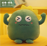 Petit animal en peluche porte-clés monstre en peluche oreiller mignon câlin cookie monstre en peluche personnalisé bleu peluche monstre