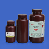 Botol Plastik HDPE Amber untuk Laboratorium 5ml-1000ml Botol Sampel HDPE Mulut Lebar dengan Tutup Sekrup
