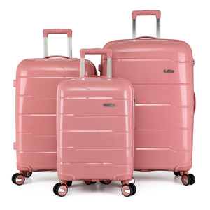 Juego de 3 Maletas Rígidas Grandes para Viaje, con Ruedas Giratorias, de Polipropileno, con Logotipo Personalizado - Product Image 1