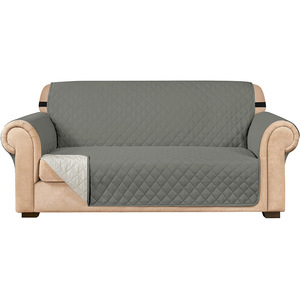 Funda Acolchada para <span class=keywords><strong>Sofá</strong></span> Seccional Reversible, Protector de <span class=keywords><strong>Sofá</strong></span> Suave y Duradero Resistente a las Manchas - Product Image 6