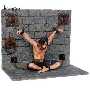 PVC de alta calidad de 22cm para Prison Portgas D <span class=keywords><strong>Ace</strong></span> Anime modelo de dibujos animados figura de acción para colección - Product Image 1