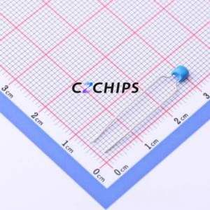 Condensador Cerámico Monolítico (MLCC) de Montaje Pasante (Through-Hole) CD1H105KC9IER1E100, Montaje Pasante, P=5.08mm, 1uF, 10%, 50V, X7R - Product Image 2