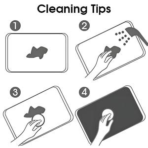 Tapete de Secado de Platos Superabsorbente de Piedra de 24*16 Pulgadas, Tapete de Baño de Secado Rápido, Tapete de Cocina de Piedra Diatomácea - Product Image 3