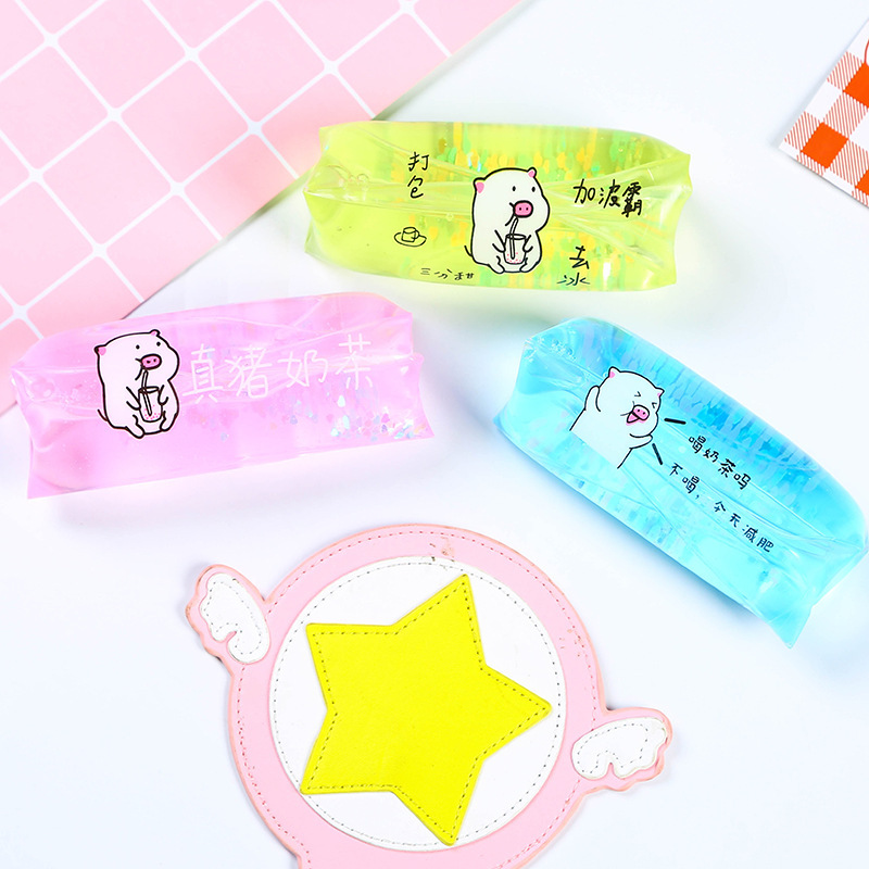 ZD418スクイーズ感覚フィジェットウォータースネークおもちゃ