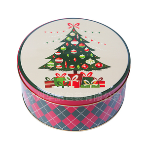 Giáng Sinh Cookie Tins /Holiday In Stackable Vòng Lồng Hộp Thiếc/Hoàn Hảo Bánh Kẹo & Lưu Trữ Quà Tặng Ăn Được - Product Image 5