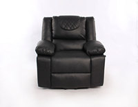 Fauteuil inclinable électrique moderne avec fonction de chauffage, fauteuil en cuir pour personnes âgées, salon, canapé confortable, meubles