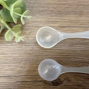 เพื่อวัดและจ่ายผงเครื่องเทศสำหรับบรรจุเมล็ดช้อนตวงพลาสติกขนาด3มล. <span class=keywords><strong>3cc</strong></span> 1.5กรัม - Product Image 2