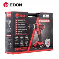 Perceuse sans fil EDON AD-18C 18V, perceuse à batterie