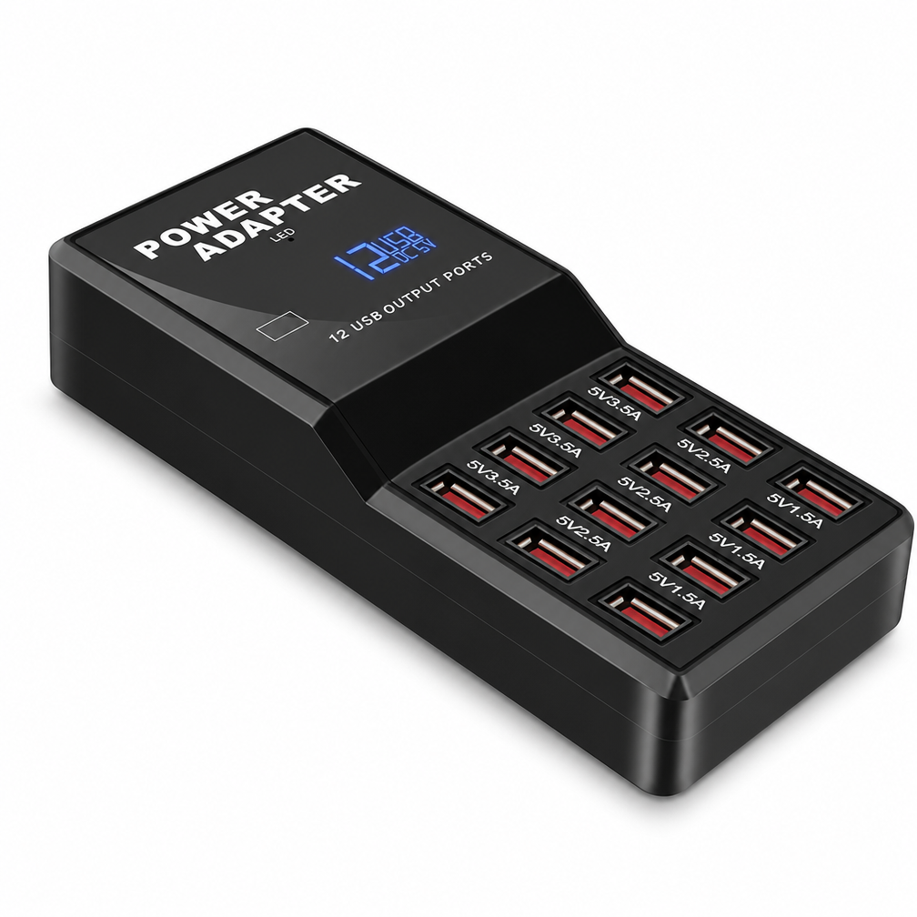 Black-12-port