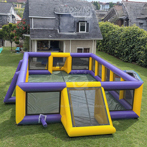 Recién llegados, juego de fútbol inflable, juego deportivo de fútbol, Arena Happy Field para entretenimiento - Product Image 1