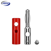 JZDZ Prise banane nickelée 4 mm, pièces DIY, 30Vac-60Vdc/Max.32A J.10015