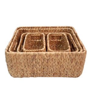 Handmade tự nhiên wicker giặt cản trở thực tế Giải pháp lưu trữ cho nhu cầu hàng ngày cao cấp wicker giỏ - Product Image 1