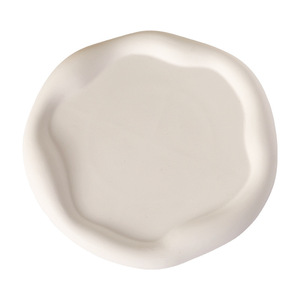 Ensemble de plateaux à bijoux Master Gu en céramique blanche, design moderne minimaliste pour la décoration de la maison et les cadeaux - Product Image 3