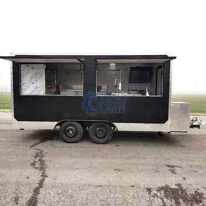 Remolque de Comida Móvil Estándar Australiano, Carrito de Comida Móvil con Equipamiento para Venta de Alimentos o Cafetería - Product Image 2