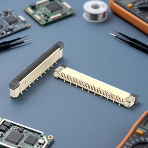 Zfpc SMT RA EZON BTM 1.15H Butterfly มุมขวา4 ~ 60PIN ทองแดงอัลลอยด์เฟล็กซ์แบน ffc/fpc ขั้วต่อ SMT - Product Image 2