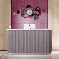 Petite peinture moderne minimaliste en métal marbré plaqué or, caisse enregistreuse, Salon de beauté, Bar, bureau de réception, couleur personnalisée