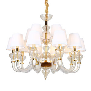 Gran oferta americana Simple sala de estar dormitorio Hotel brazo de cristal transparente europeo araña clásica - Product Image 6