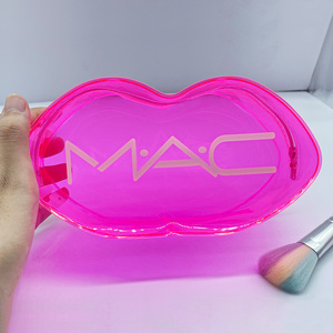 Bolsas de Cosméticos de PVC Transparentes e Impermeables de Tamaño de Viaje para Mujer con Logotipo Personalizado Estilo <span class=keywords><strong>Mac</strong></span> - Product Image 3