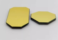 Miroirs de numérisation laser à revêtement or protecteur pour machine laser CO2, miroir Galvo en stock