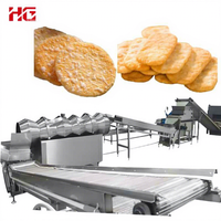 Machine de cuisson entièrement automatique pour craquelins de riz croustillants, équipement de fabrication de biscuits de riz croustillants, ligne de production