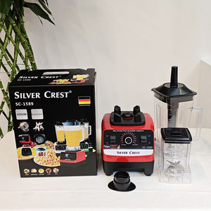 Mélangeur de jus de cuisine multifonction 4500W 2-en-1 avec USB à vitesse variable et compatible avec la voiture Mélangeur électrique sans BPA à 5 vitesses et plus - Product Image 1