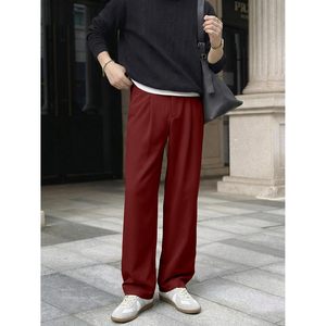 FOXA <b>Mens</b> Wide Leg Dress Pants Pleated Lightweight Breathable Casual <b>Trousers</b> <b>For</b> <b>Men</b> - Product Image 3