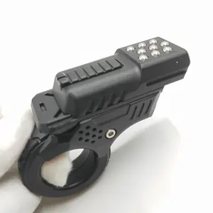 ألعاب حلقية مخصصة مسدس معدني عجلة ضغط وتصغير EDC دوار تحريك لمسدس