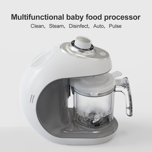 Robot culinaire électrique pour <span class=keywords><strong>bébé</strong></span> BAPHIYA, <span class=keywords><strong>mixeur</strong></span>, blender, réservoir d'eau en acier inoxydable, <span class=keywords><strong>cuiseur</strong></span> portable, garantie 1 an, 300W - Product Image 2