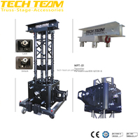 7.5m 1000kg Charge Stage Line Array Truss Tower Éclairage de scène Truss Lift Tower Speaker Truss Lift System