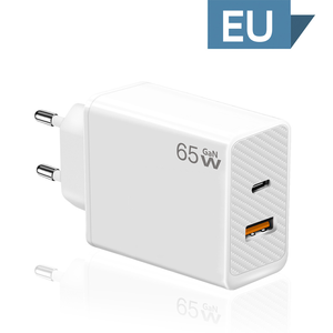 Chargeur 65W en nitrure de gallium (GaN) pour ordinateur portable, adaptateur secteur multi-ports pour Samsung, Huawei, Apple iPhone, charge rapide - Product Image 3
