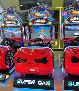 Simulateur à pièces de Offre Spéciale Machine de jeu de voiture de course d'arcade de conduite vidéo Vitesse HD Machine d'arcade vidéo de course - Product Image 2