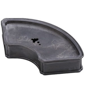 Antique Tin Teapot Stand Irregular Shape Water Storage <b>Tea</b> Tray For Kung Fu <b>Tea</b> <b>Set</b> - Product Image 5