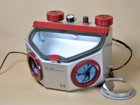 Machine de sablage dentaire pour laboratoire, pistolet à sable double, appareil de sablage dentaire