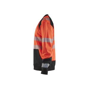 BLAKLADER - 354125285599XS Sudadera Hi-Vis Rojo/Negro-EAN 7330509621202 ROPA DE TRABAJO DE LA HI-VIS - Product Image 5