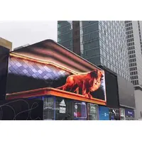 Outdoor Building Wall Mounted 3D Naked Eye High Effect Advertising Billboard