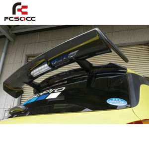 Pour <span class=keywords><strong>Suzuki</strong></span> <span class=keywords><strong>Swift</strong></span> ZC33S 2018-2024 aile de toit en Fiber de carbone aileron arrière grande aile de queue pièces de voiture haute Performance pare-chocs - Product Image 5