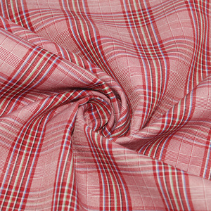 Vintage tartán Vogue costura patrón Pongee <span class=keywords><strong>Redding</strong></span> hilado teñido Escocia sin costuras Plaid TC Scouting camisa tela para vestido - Product Image 2