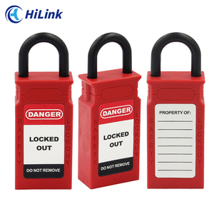 Cadenas de sécurité isolé <span class=keywords><strong>Lockey</strong></span> OTO 38 mm à anse en acier, installation facile, clés identiques, finition polie, modèles EP-8521~EP-8524 - Product Image 4