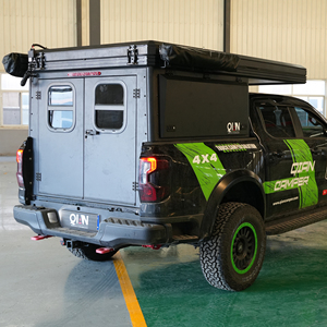 Qian Camper TP07B Recreational Travel Aluminum 4x4 Pickup Truck Camper Truck Canopy Camper For Tacoma Ranger - Product Image 1
