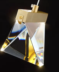 Zèle Éclairage De Luxe K9 LED Conception Personnalisée Luminaires Suspendus Lampes Suspendues Modernes Lustres En Cristal - Product Image 3