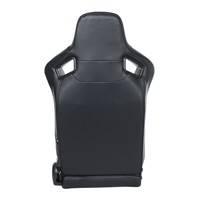 Nouveau Siège de Course Nord-Américain Modèle ACE Modifié en PVC Noir à Double Glissière pour Voiture – Vente en Gros