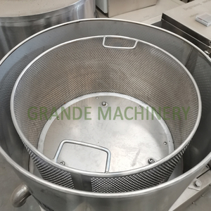 Machine pour enlever l'huile des chips Machine de déshydratation centrifuge de légumes Machine de retrait d'huile pour aliments frits - Product Image 5
