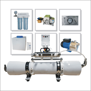 Bomba de Desalinización de Agua de Mar Portátil <span class=keywords><strong>Greenplanet</strong></span>, PLC, Potabilizador Marino, Recipiente a Presión, 220V, Ósmosis Inversa, 1000L/Día - Product Image 5
