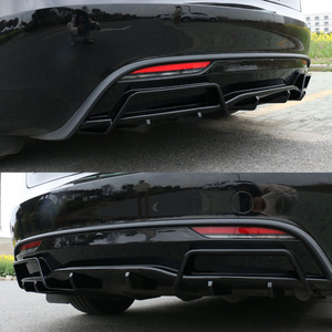 Bán Chạy Nhất ABS Nhựa <span class=keywords><strong>Turbo</strong></span> Phong Cách Phía Trước Bumper Lip Và Rộng Fender Flare Bộ Dụng Cụ Cơ Thể Mô Hình 3 Phụ Kiện Bên Ngoài - Product Image 6